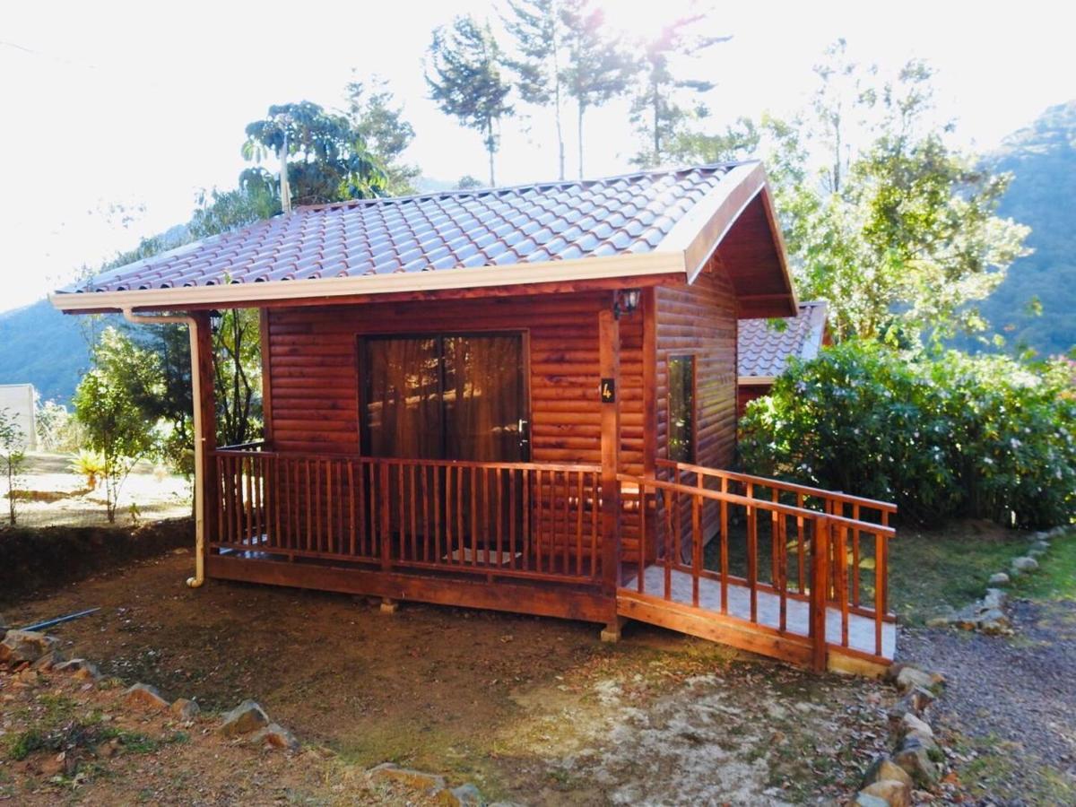 Vista el cerro cabina sangerardo San Gerardo de Dota Exterior foto